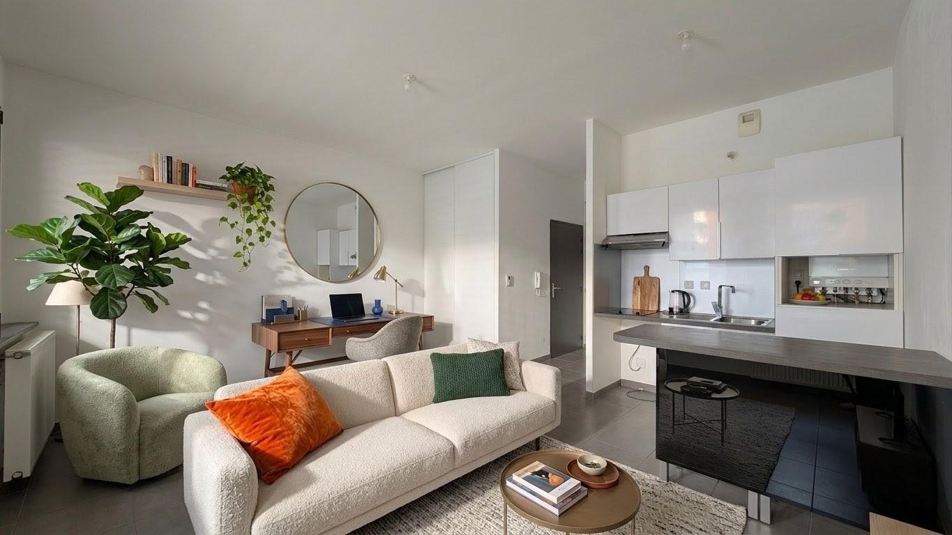 Appartement récent / 1 pièce 28m2